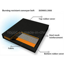 Burning Fire Resistant Rubber Conveyor Belt